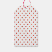 Kerstman eerste verjaardag cadeau tags cadeaulabel (Achterkant)