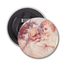 Kerstman en Baby Button Flesopener