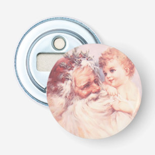 Kerstman en Baby Button Flesopener