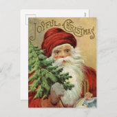  kerstman en briefkaart (Voorkant / Achterkant)