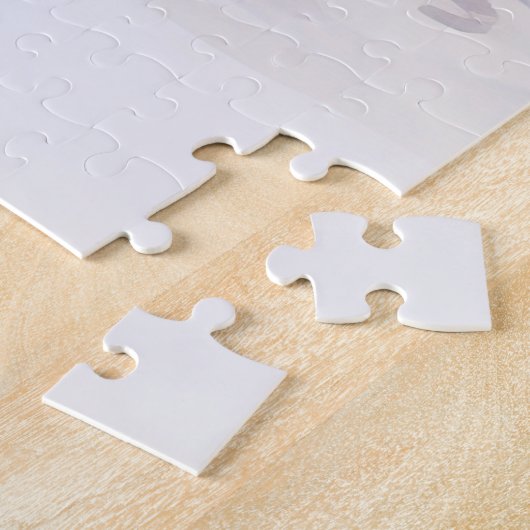 Kerstman en cadeaus legpuzzel (Zijkant)