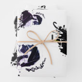 Kerstman en de magie van Kerstmis Inpakpapier Vel (In situ)