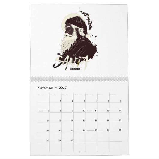 Kerstman en de magie van Kerstmis Kalender (Nov 2027)