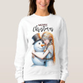 Kerstman en een meisje trui (Voorkant)