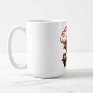 Kerstman en Elf Katten – Meo Kerst Cute Vakantie Koffiemok