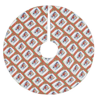 Kerstman en gedicht Kerstboom Rok