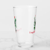 Kerstman en kardinaal met Holly Glas (Links)