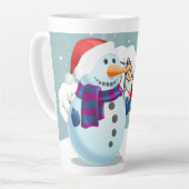 Kerstman en Kerstman Latte Mok (Linkerhoek)