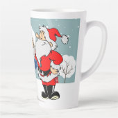 Kerstman en Kerstman Latte Mok (Rechts)