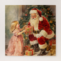  Kerstman en kind