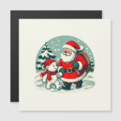 Kerstman en kleine ijsbeer (Voorkant / Achterkant)