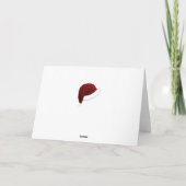 Kerstman en mevrouw Claus Kerstman Kaart (Achterkant)