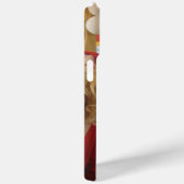 Kerstman en mevrouw Claus Kerstviering - Feestelij Case-Mate iPhone Case (Achterkant / Rechts)