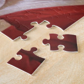 Kerstman en mevrouw Claus Kerstviering - Feestelij Legpuzzel (Zijkant)