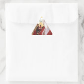 Kerstman en mevrouw Claus Kerstviering - Feestelij Sticker (Tas)