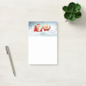 Kerstman en Mevrouw Claus Post-it® Notes (Kantoor)