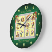 *Kerstman en ouderen die u een prettig kerstfeest  Grote Klok (Hoek)