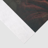 Kerstman en puppy tissuepapier (Detail)