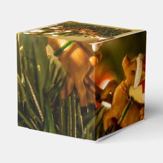 Kerstman en rendier bedankdoosjes (Achterkant)