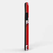 Kerstman en rendier Kerstmis Case-Mate iPhone Case (Achterkant/rechts)
