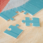 Kerstman en Rendier Vakantie Duo Legpuzzel (Zijkant)