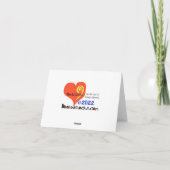 Kerstman en rendieren grappige tennis kerstkaart kaart (Achterkant)