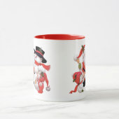  Kerstman en sneeuwman Mok (Midden)