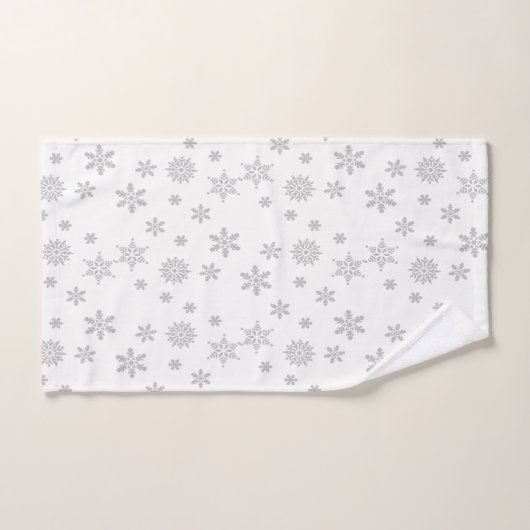 kerstman en snowflake handdoekset bad handdoek (Handdoek)