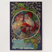 Kerstman en sterengel 1912 legpuzzel (Verticaal)