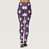 Kerstman en sterren Leggings (Achterkant)