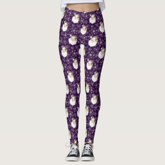  Kerstman en sterren Leggings
