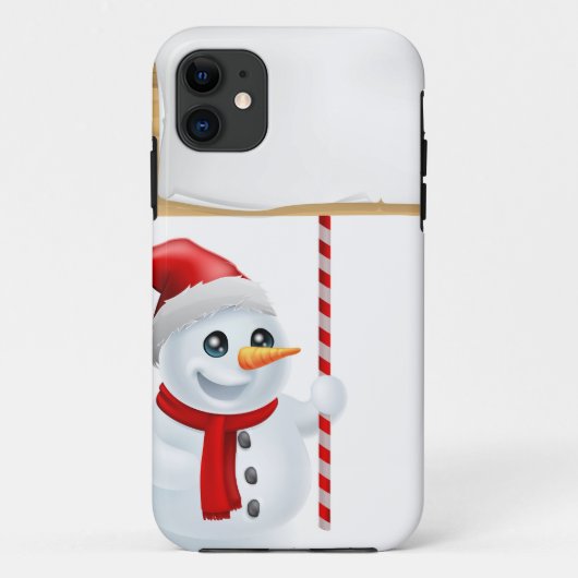 Kerstman en teken Case-Mate iPhone case (Achterkant)