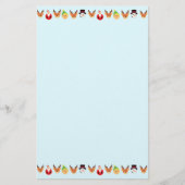 Kerstman en vrienden briefpapier (Voorkant)