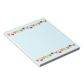 Kerstman en vrienden notitieblok (Schuin)