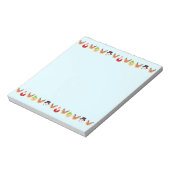 Kerstman en vrienden notitieblok (Linkerzijde)