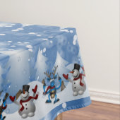 kerstman en vrienden tafelkleed (Voorbeeld)