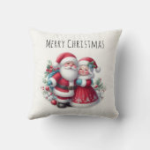 Kerstman en vrouw kussen (Achterkant)