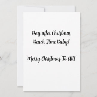 Kerstman en zijn Ray-Bans - Trouw Kerstmis! Kaart