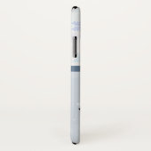 Kerstman en zijn vliegende rendierster Silhouette Case-Mate iPhone Case (Achterkant / rechts)