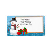 Kerstman Etiket (Voorkant)