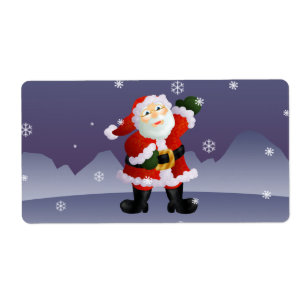 Kerstman Etiket
