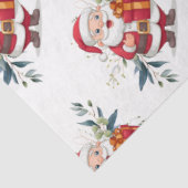 Kerstman & Eucalyptus Kerstmis Tissuepapier (Detail)