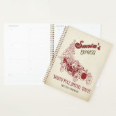 Kerstman Express Vitage Kerstmis Planner (Display)
