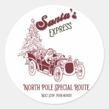 Kerstman Express Vitage Kerstmis