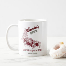 Kerstman Express Vitange Kerstmis Koffiemok