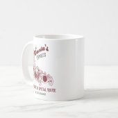 Kerstman Express Vitange Kerstmis Koffiemok (Voorkant links)