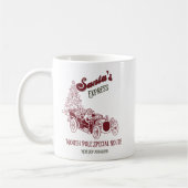 Kerstman Express Vitange Kerstmis Koffiemok (Links)
