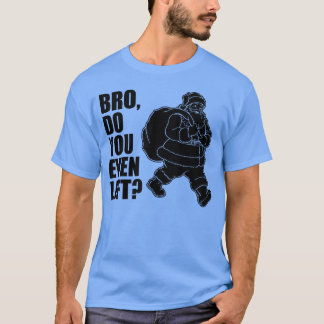 Kerstman familie t-shirt