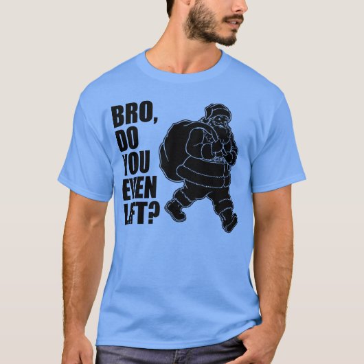 Kerstman familie t-shirt (Voorkant)