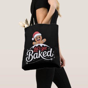 Kerstman Familie Van Gemberkoek Mannetjes Laten We Tote Bag